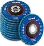 Neiko 11142A Premium Zirconia Flap Disc 4.5" X 7/8-INCH, 40 Grit, Bevel Type # New. Price: $21.70.