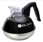 Bunn 12-CUP 06100.0101 Easy Pour Black Unbreakable Decanter New Open Box. Price: $49.99.