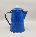 Gsi Outdoors Blue Speckled Enamelware Percolator Coffee Pot 8 Cup Camping Brewer New. Price: $24.99.