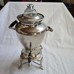 Vintage Universal Electric Coffee Urn Samovar Percolator Chrome E9176 No Cord Used. Price: $19.95.
