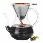 Pour Over Coffee Maker With Thickened Heat-resistant Borosilicate Glass Dripp... New. Price: $36.83.