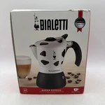 Bialetti Mukka Express Cappuccino Maker Cow Print Used With Box Made Italy. Price: $49.99.