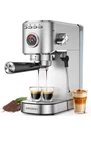 Spacekey CM5080 20 Bar Espresso Machine Silver Stainless Steel Steam Wand 1350W New. Price: $100.00.