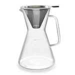 London Sip Glass Pour Over Coffee Carafe Maker With Reusable Stainless New. Price: $104.99.