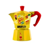 Bialetti Sakamoto Days Yellow & Red Moka Express 3 Cups Stovetop Coffee Pot Brand. Price: $59.50.