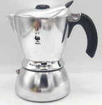 Bialetti Mukka Espress 2 Cup Capuccino Coffee Stovetop Maker, Euc, Box, Italy Used. Price: $42.70.