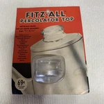 Nos Fitz-all Replacement Percolator Top,no 135, Tops Mfg Inc 1969 New. Price: $10.00.