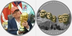 Donald Trump Gold Silver Coin World Cup 2026 Autograph 1776 250 Years Of Usa. Price: $13.43.