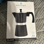 Grosche Milano Stovetop Espresso Maker Moka Pot 12 Cup Size 23.6OZ, New. Price: $38.08.