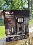 Ninja CM371 Hot & Iced Xl Coffee Maker W/rapid Cold Brew 12-CUP Open. Price: $110.00.