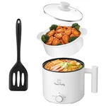 Food Party 1.8L Electric Hot Pot Ramen Cooker Mini Non-stick Dorm Room New. Price: $45.88.