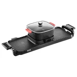 Hot With Grill, 2300W 2-IN-1 Electric Smokeless And Pot, Removable New. Price: $115.88.