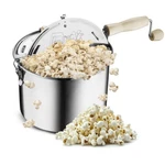 Stovetop Popcorn Maker 6.5-QUART Stainless Steel, New. Price: $56.82.