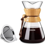 Cosori Pour Over Coffee Maker With Double Layer Stainless Steel Filter, 8CUP,... New. Price: $51.55.