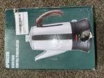 Apoxcon Electric Coffee Percolator 8 Cup Glass Knob Top Detachable Cord New. Price: $40.00.