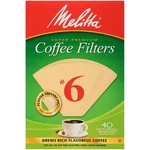 Melitta #6 Cone Coffee Filters, Unbleached Natural Brown, 40 Count (pack 1... New. Price: $45.27.