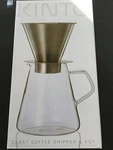 Kinto Carat Coffee Dripper & Pot 21678 720ML 0.72L Glass Stainless Steel Japan New. Price: $75.60.