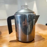 Faberware Stove Top Stainless Steel Percolator Model L7680 Classic Series Used. Price: $40.21.