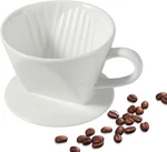 Mongdio Ceramic Pour Over Coffee Maker Dripper 3 Holes Flat Bottom White New. Price: $15.99.