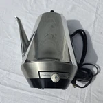 Sunbeam AP-76 Electric Percolator 12 Cup Silver Black Aluminum Fully Automatic Used. Price: $29.99.