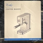 Xixubx CM5200 Espresso Machine Bar Silver, Steam Wand, Pressure Gauge, Latte New. Price: $125.06.
