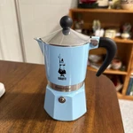 Bialetti Rainbow Italian Espresso Stovetop Coffee Maker Pot Blue 1 Cup Used. Price: $22.00.