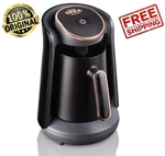 Arzum Okka Minio OK004 Automatic Turkish Coffee Maker Machine Copper/black 220V New. Price: $103.99.
