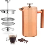 Mixpresso Stainless Steel French 26OZ 770ML Double Wall Coffee Maker Durab New. Price: $39.97.