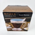 Bonjour Smart Brewer 46300 Coffee Tea Maker Bpa-free Mesh Filter Open Box New. Price: $19.99.