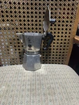 Italian Espresso Maker Vintage Bialetti Moka Express Used. Price: $14.00.
