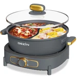 Dezin Hot Pot Electric With Divider 6L Double-flavor Shabu Dual Sided New. Price: $143.98.
