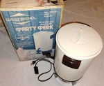 West Bend 58130 Automatic Party Perk White Coffee Percolator 12-30 Cup With Box Used. Price: $29.99.
