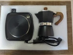 2-IN-1 Moka Pot Set Open. Price: $37.99.