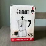 Bialetti Moka Caf 3-CUP Pot Silver Aluminum Stovetop Espresso Maker New. Price: $26.00.
