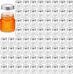 72 Mini Mason Jar Shot Glasses With Lids - Oz Clear Party Favors New. Price: $96.99.