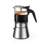 Sixaquae Moka Induction Stovetop Espresso Maker,crystal Glass-top & Stainless... New. Price: $55.05.