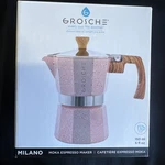 Grosche Milano Moka Stovetop Espresso Coffee Maker - 5 Oz, Pink ) New. Price: $29.99.