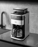 Melitta Aroma Fresh Plus 10-CUP Drip Coffee Maker W/grinder Stainless & Black Used. Price: $80.99.