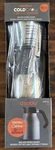 Nwb Asobu Portable Cold Brew Coffee Maker Silver/black Carafe 34OZ/ 1L New. Price: $34.00.