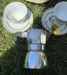 D'lusso Designs Coffee Set For Moka Pot 3P-01275 New. Price: $30.00.