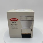 Open Box Oxo Brew Single Serve Pour-over Coffee Maker, 12 Oz, White Free Ship. Price: $24.99.