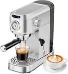 Espresso Machine 20 Bar, Compact Maker, Stainless Steel Expresso Coffee New. Price: $89.99.