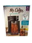 Mr. Coffee Iced Tea Maker 2.5 Quart Glass Pitcher Cafe Brew Machine Black New Open. Price: $149.99.