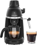 Coffee Machine, 3.5 Bar Espresso & Cappuccino With Steam Wand, Black. Price: $75.35.