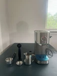 Xixubx CM5200 Espresso Machine Bar Silver, Steam Wand, Pressure Gauge, Latte For. Price: $30.00.