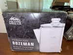 Coletti Bozeman Percolator Coffee Pot 6 Cup, Stainless Steel Open. Price: $32.95.