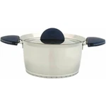 Berghoff Stacca 10" Stainless Steel Covered Stock Pot Blue Msrp 250$ Nib New. Price: $110.00.