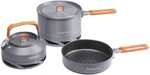 Feast 4-PIECE Outdoor Camping Cookware Set With Pots, Kettle & Spatula New. Price: $103.99.