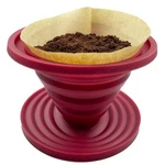 Collapsible Pour Over Coffee Dripper For Camp Reusable Silicone Fi New. Price: $17.10.
