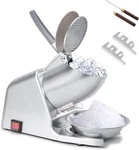 300W 178 Lbs/hr Etl-listed Dual Blade Electric Ice Shaver Machine With Pick,. Price: $89.98.